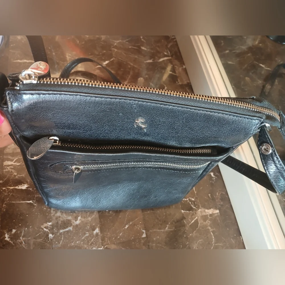 Ashwood Genuine Leather Crossbody Bag - Picture 8 of 14